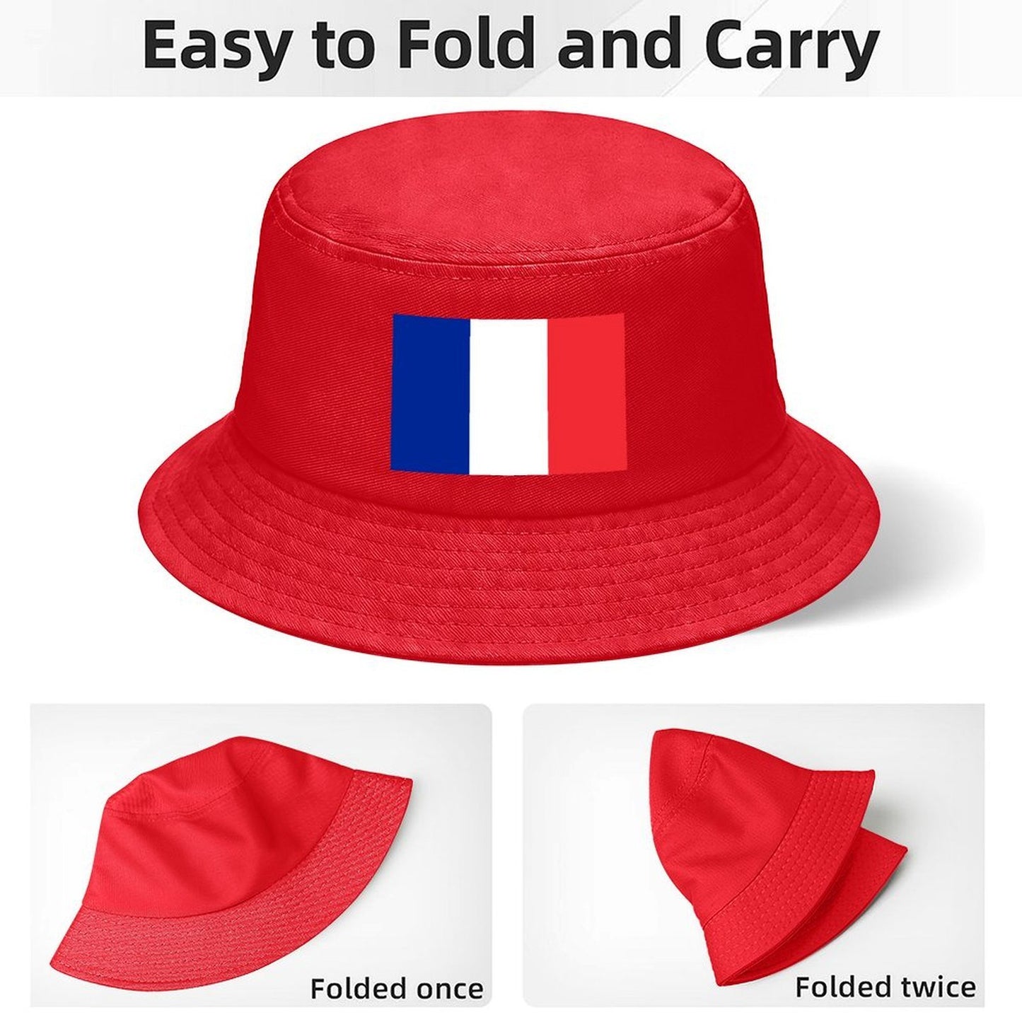 France Flag Inspired Kids’ Bucket Hat | Ships from USA