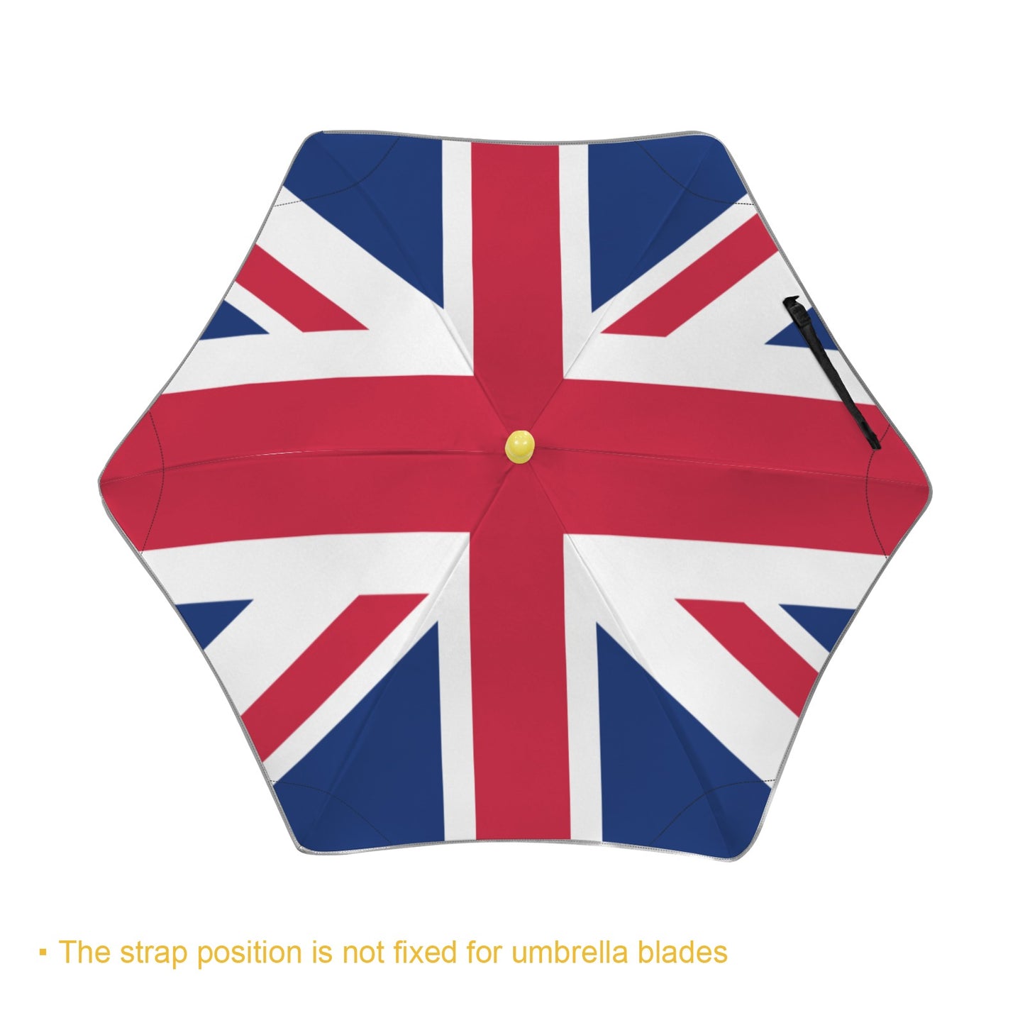 UK/Great Britain Flag Inspired Kids Safe Round Corner Umbrella