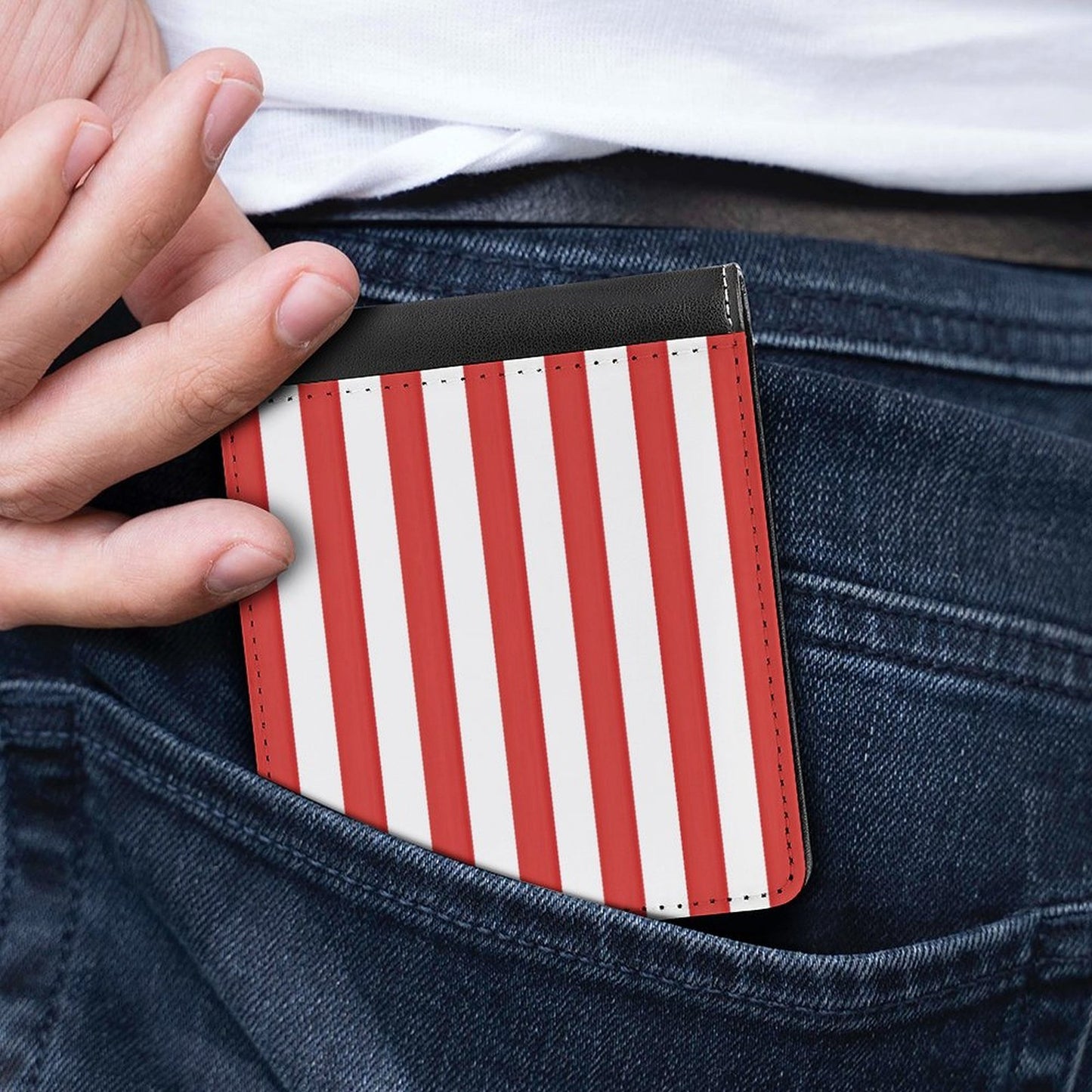 USA/American Flag Inspired Men's Wallet
