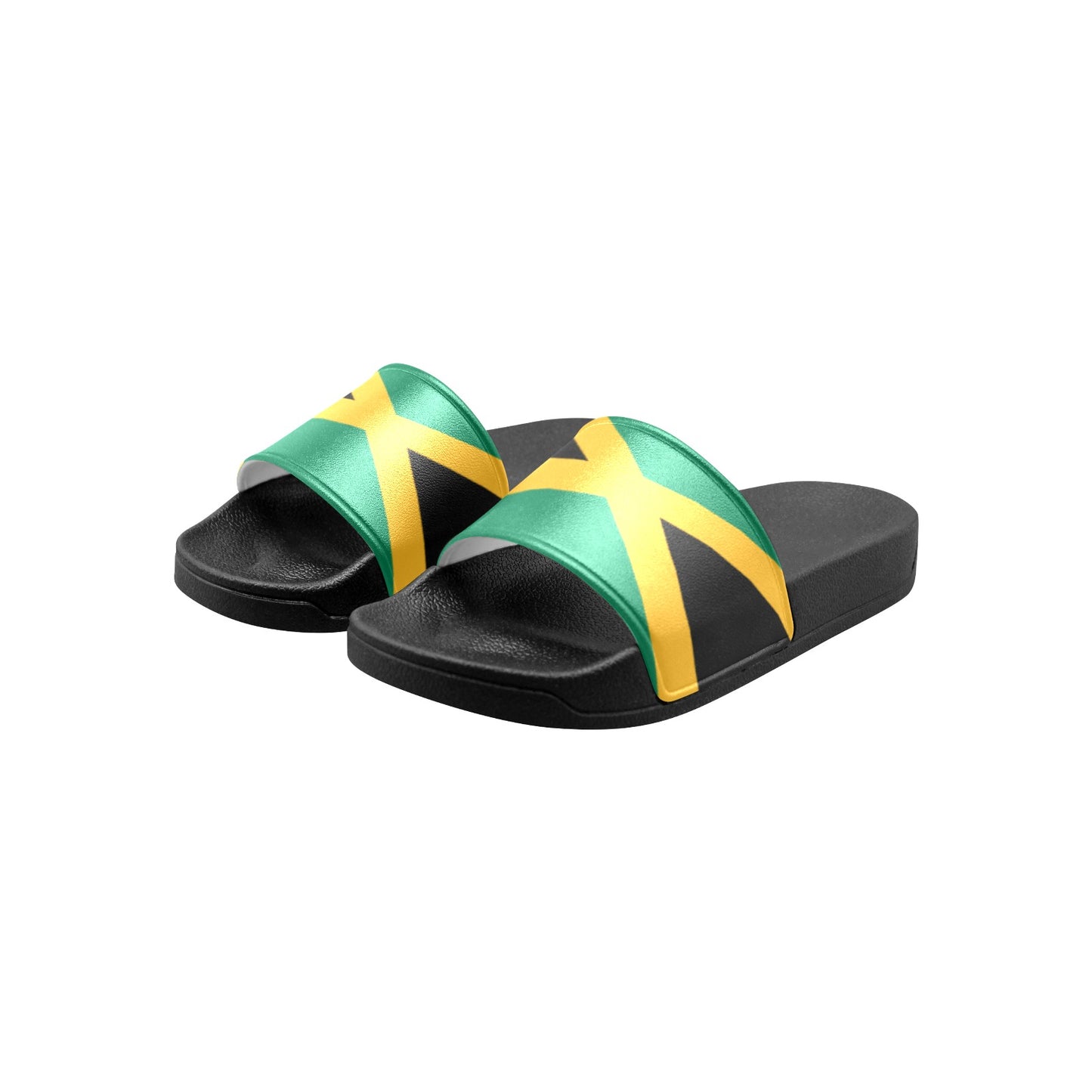 Jamaica Flag Kid's Slide Sandals