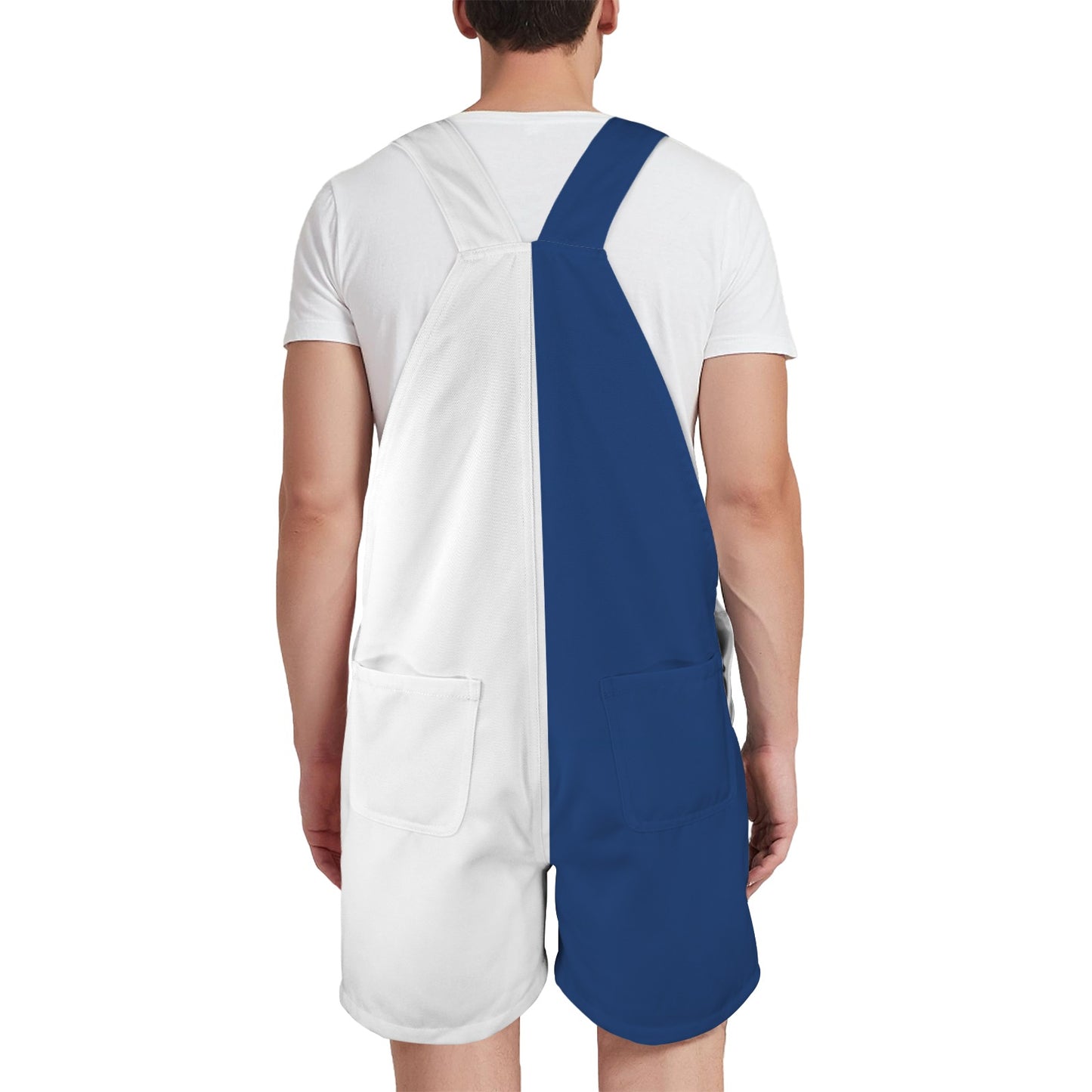 Texas Flag Inspired Unisex Suspender Jumpsuit