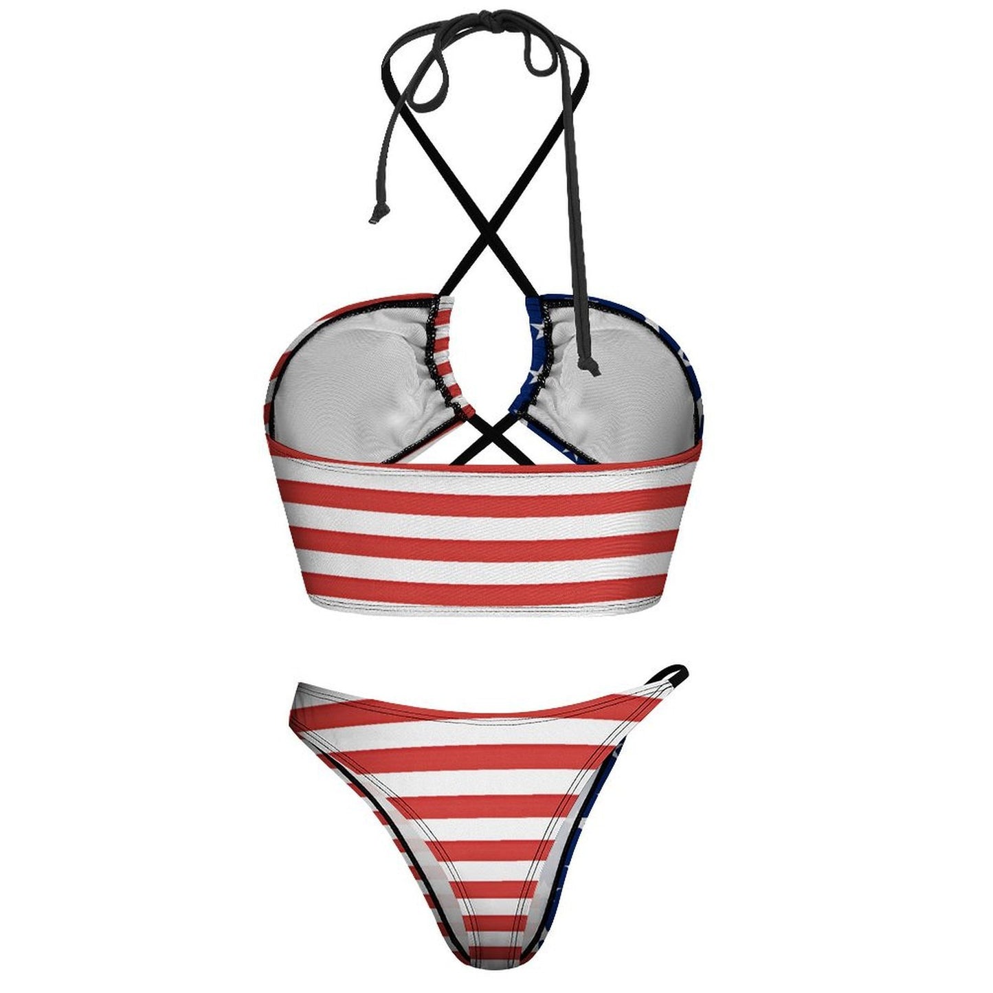 USA/American Flag Inspired Bikini Swimsuit (J197D59)