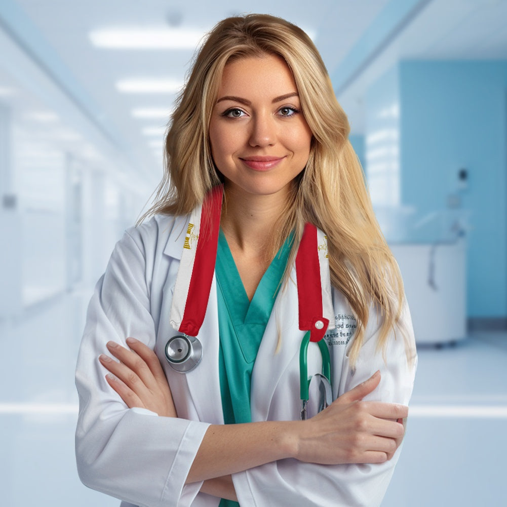 Egypt Flag Inspired Stethoscope Protective Cover