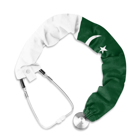Pakistan Flag Inspired Stethoscope Protective Cover