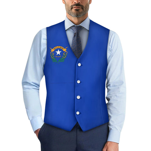 Nevada Flag Suit vest jacket