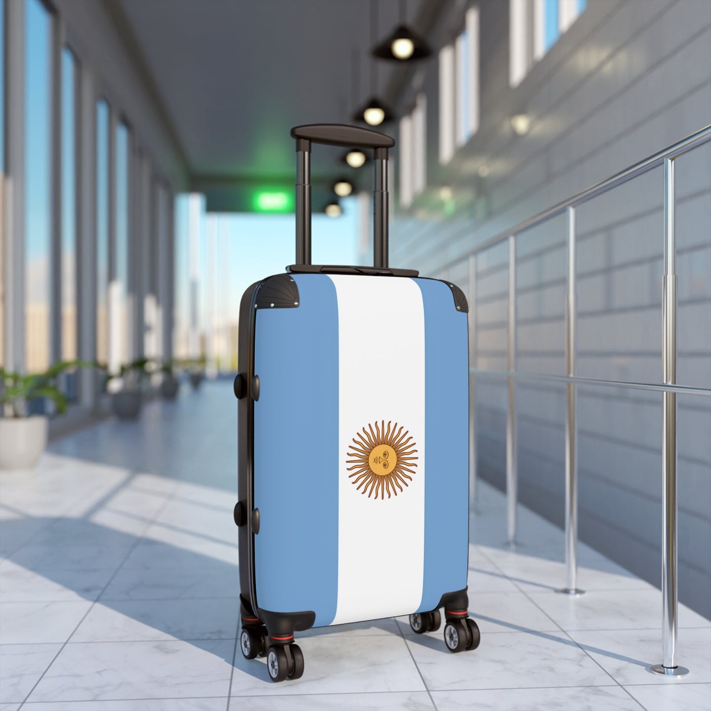 Argentina Flag Inspired Suitcase