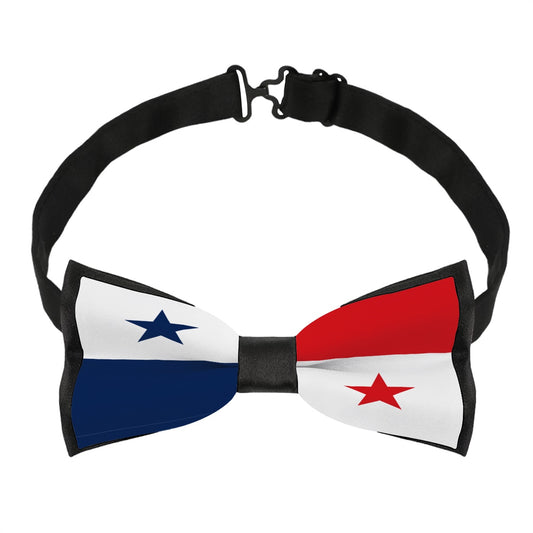 Panama Flag Inspired Bow Tie – Look Sharp, Show your Columbian Pride