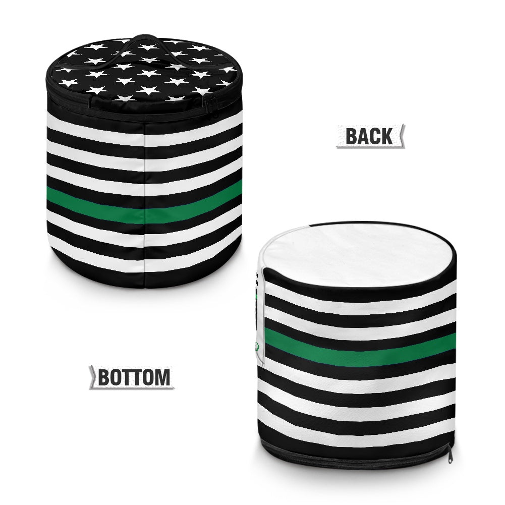 Thin Green Line Flag Inspired "Green Eggs and Spam" Electric Pressure Cooker Insulation Bag