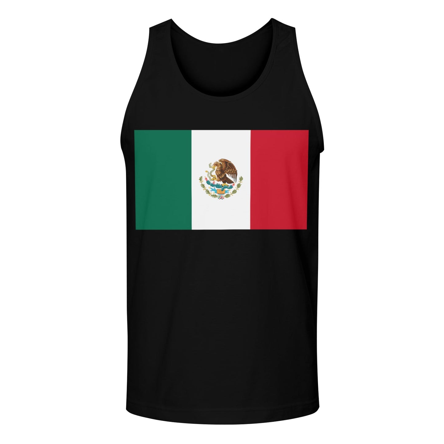Mexico Flag Men's Tank Top (Front Printing) | Ships from USA