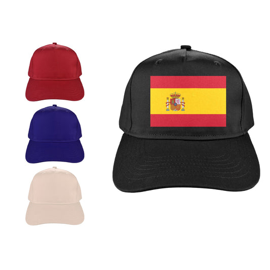 Spain Flag Baseball Cap (Made in USA)