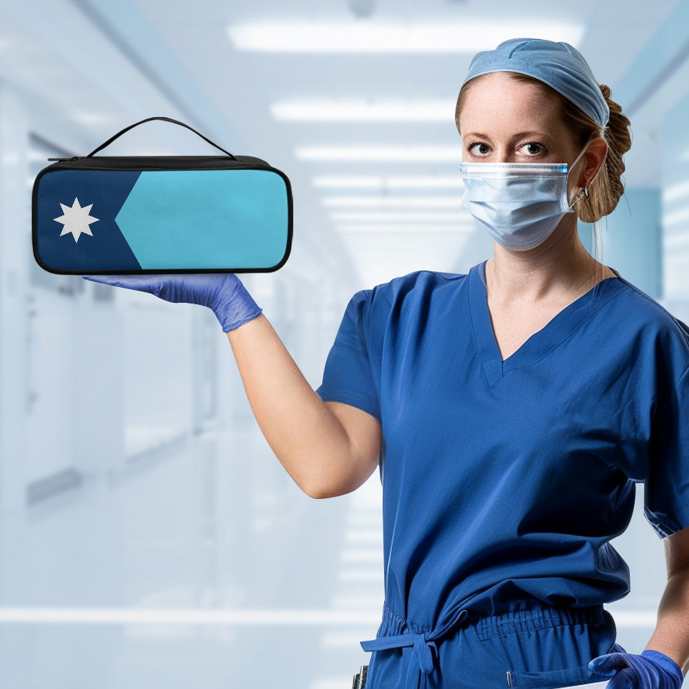 Minnesota Flag Inspired Stethoscope Storage Bag