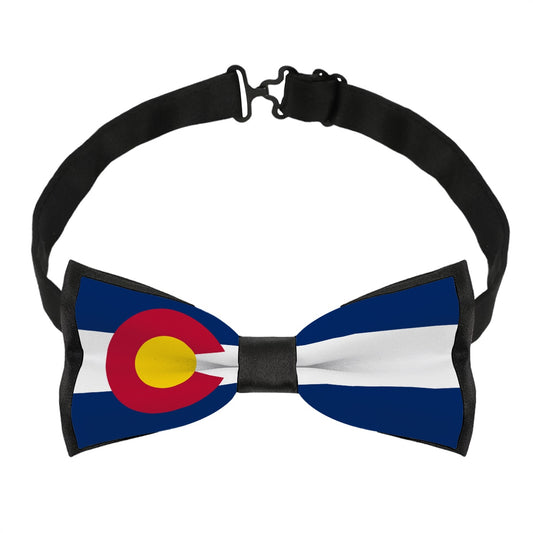 Colorado Flag Inspired Bow Tie – Look Sharp, Show your Columbian Pride