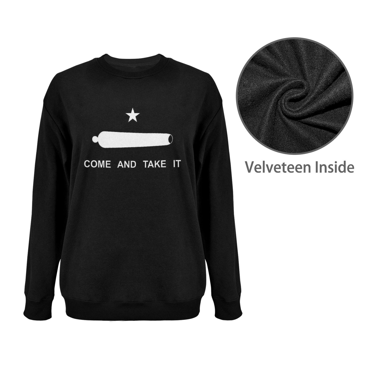 Come and Take It Flag Unisex Fleece Sweatshirt (Made in the USA)