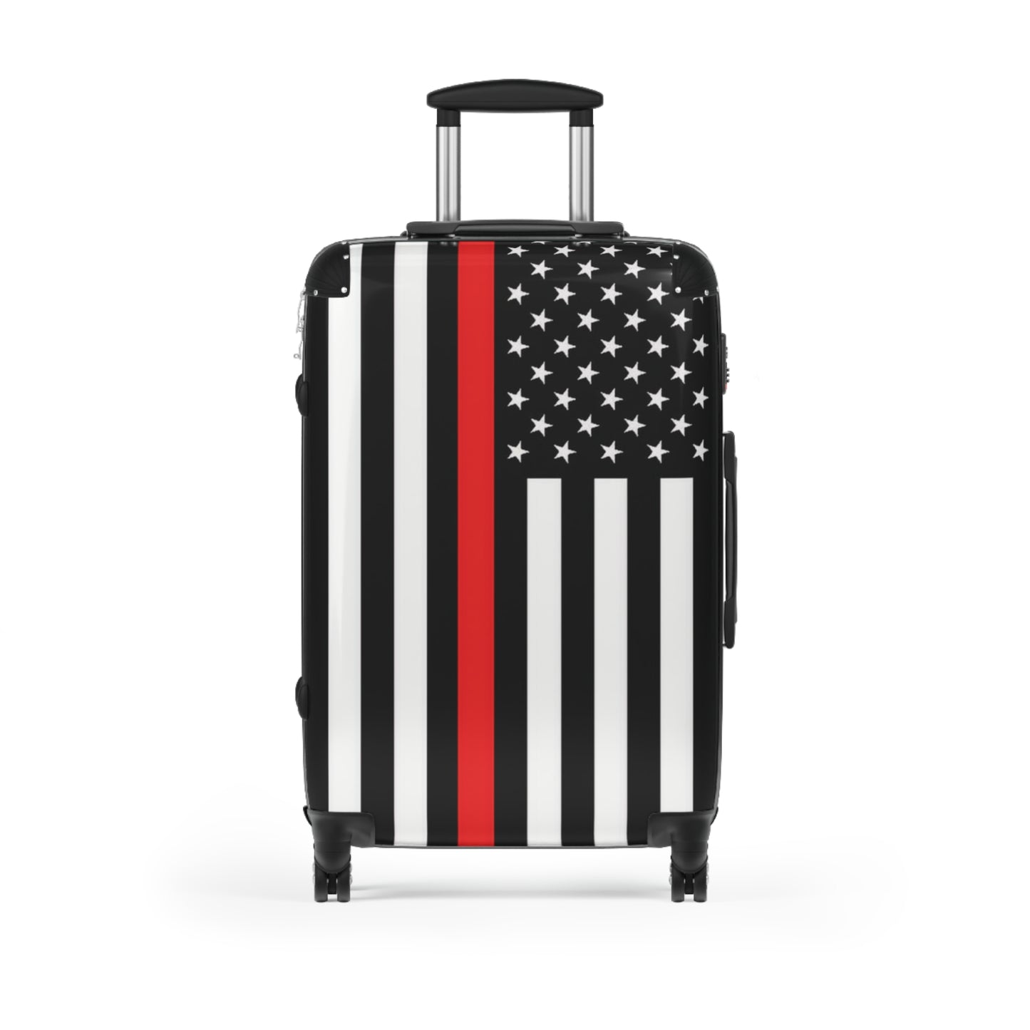 Thin Red Line Flag Suitcase