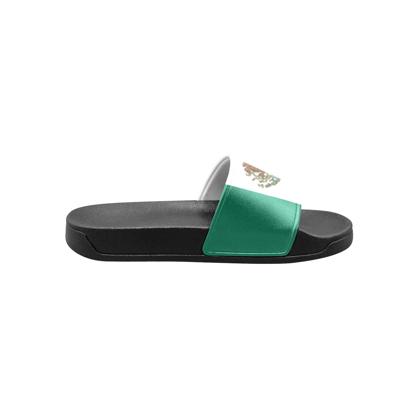 Mexico Flag Inspired Kid's Slide Sandals