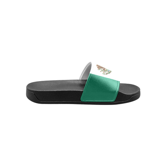 Mexico Flag Inspired Kid's Slide Sandals