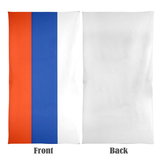Russia Flag Inspired Beach Towel 31"x71" (Made in USA)
