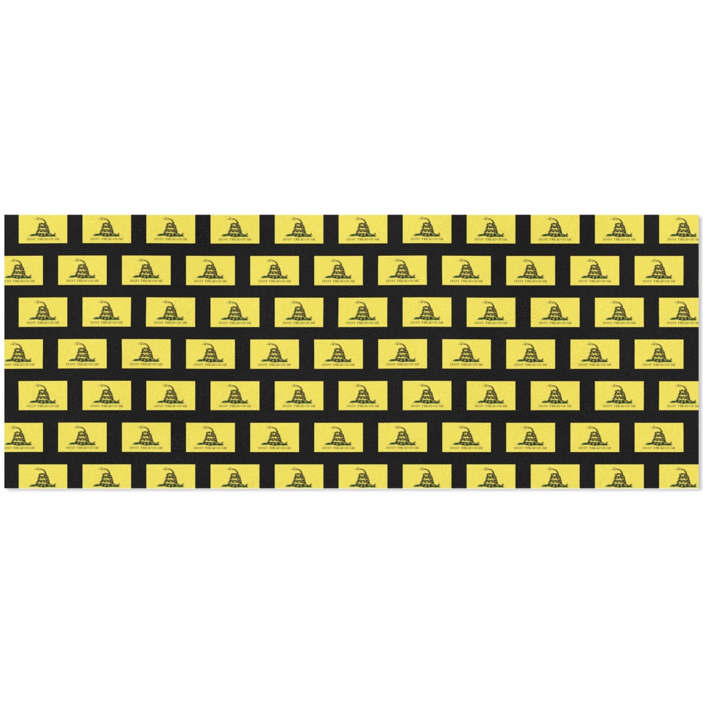 Gadsden Flag Inspired Custom Gift Wrapping Paper 58"x 22.5" (4 Rolls)