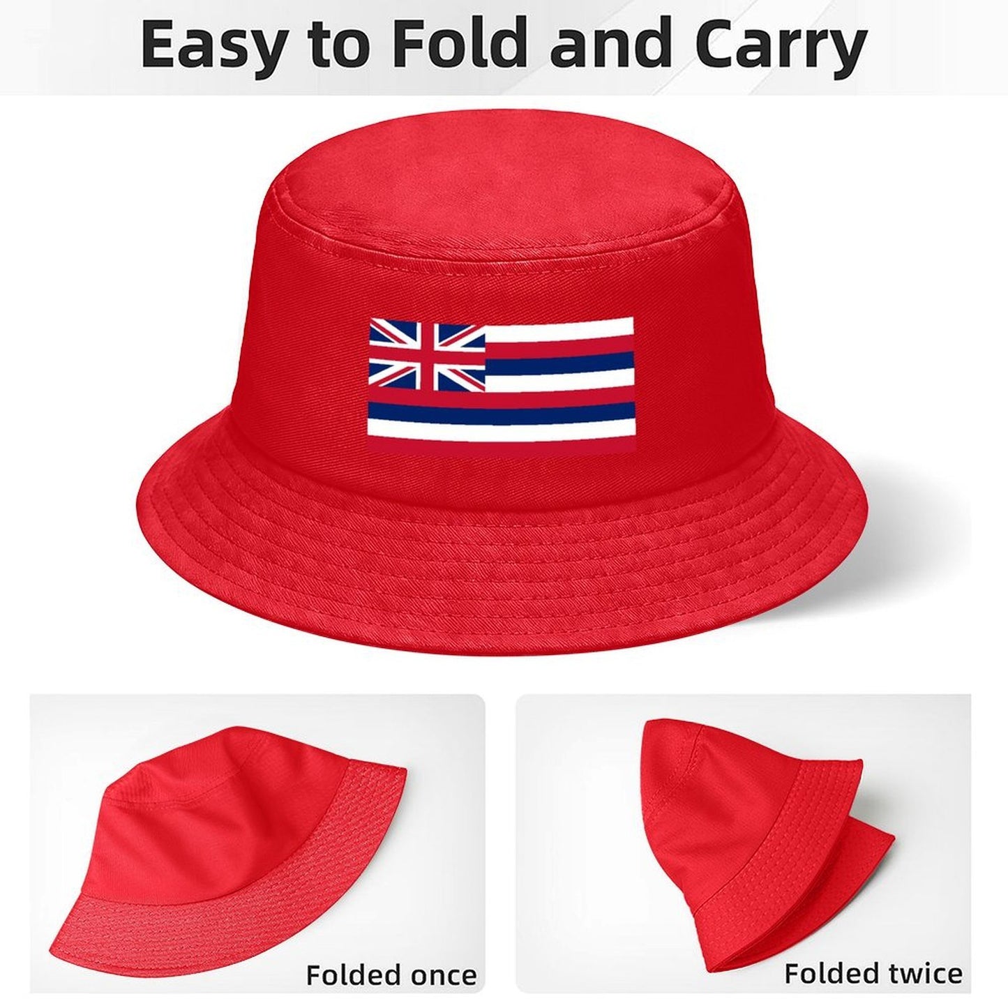 Hawaii Flag Inspired Kids’ Bucket Hat | Ships from USA