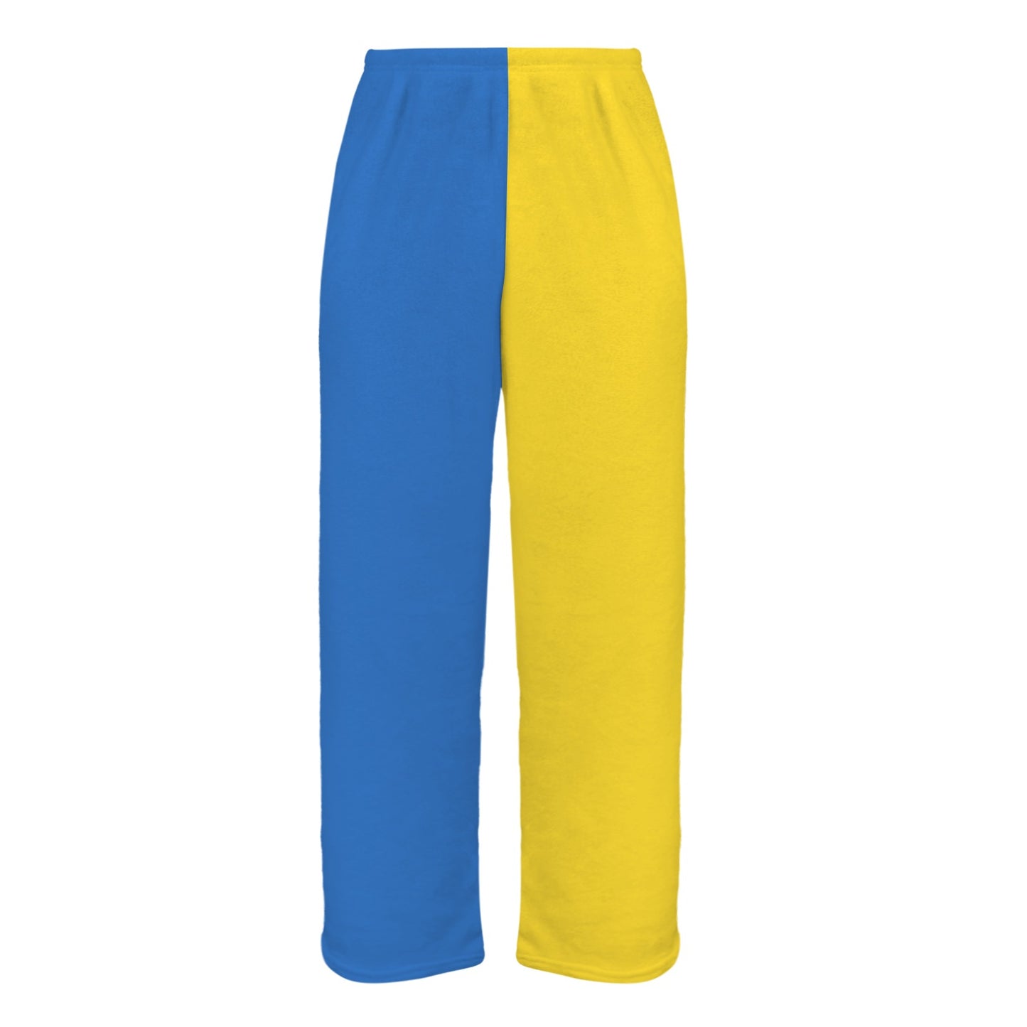 Ukraine Flag Inspired Women's Flannel Pajama Trousers Made in the USA