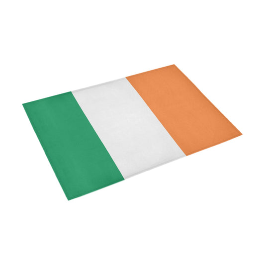 Ireland Flag Inspired Doormat 30" x 18" (Sponge Material)
