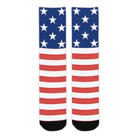 USA/American Flag Inspired Crew Socks | Ships from USA