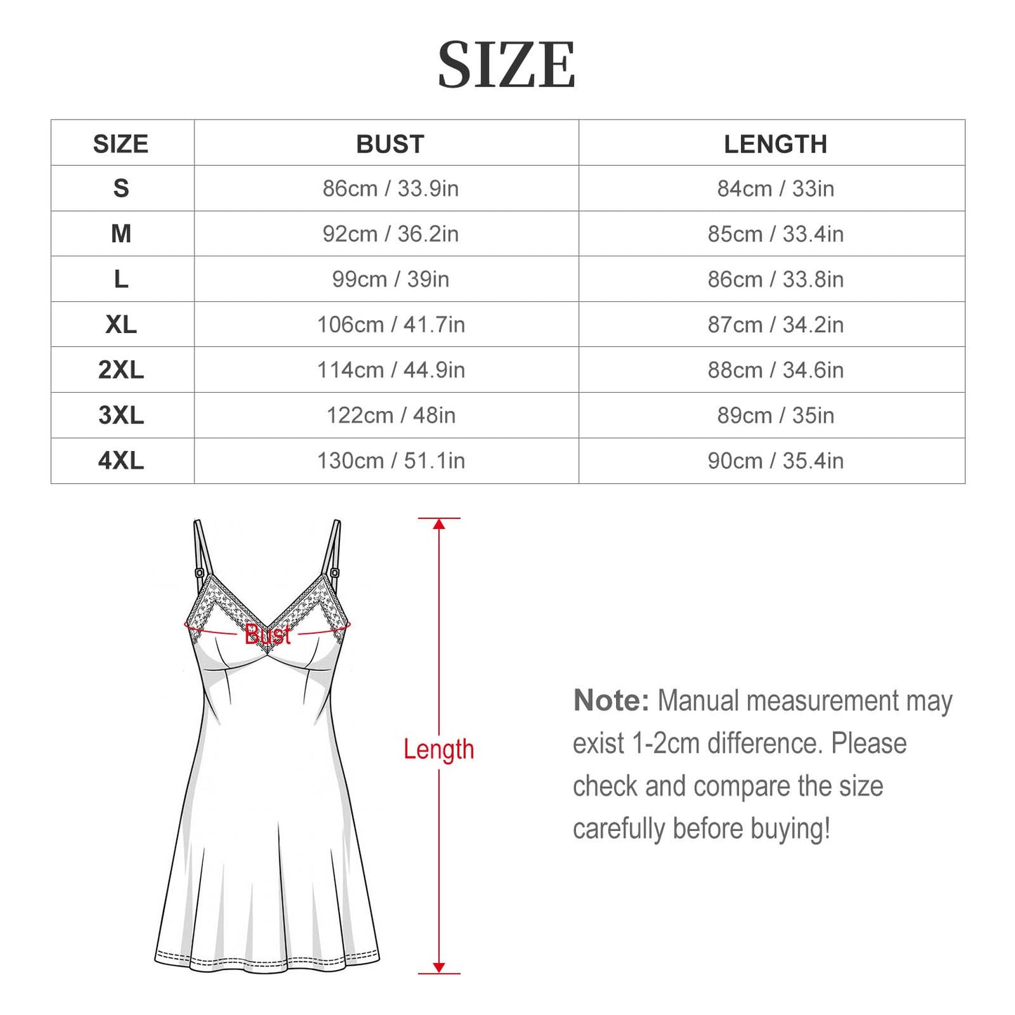 Mexico Flag Inspired Lace Trim Camisole Nightgown