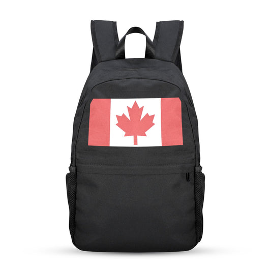 Canada Flag Inspired Casual Backpack Printed in the USA