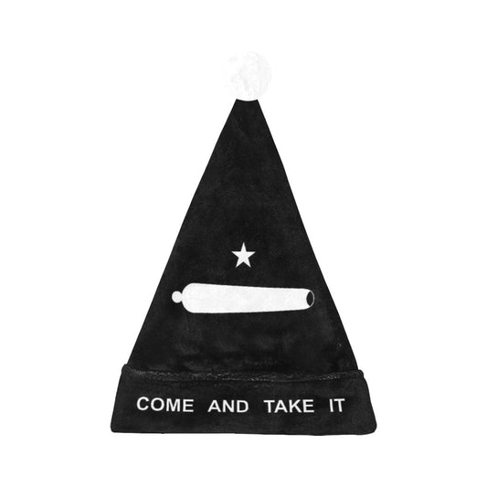 Come and Take It Flag Christmas Santa Hat