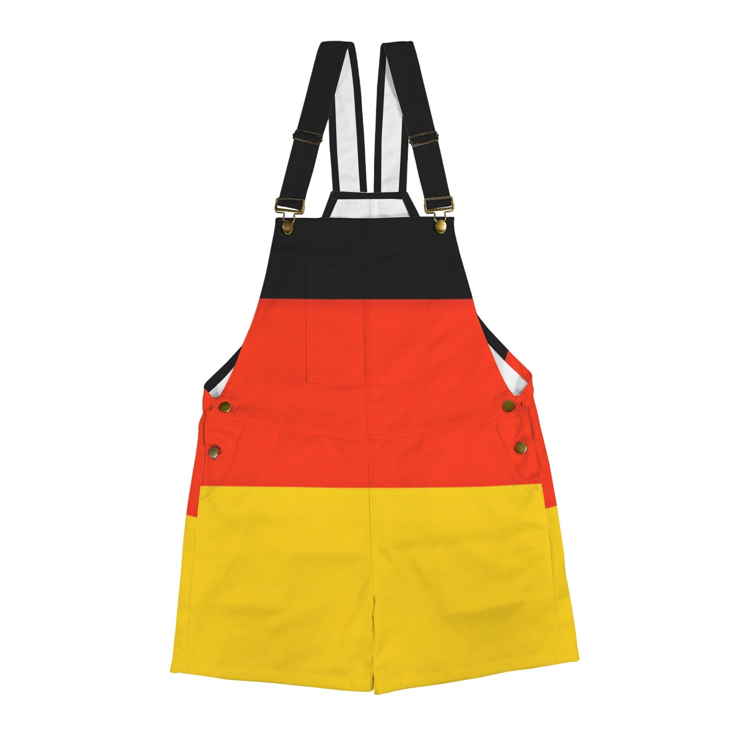 Germany Flag Inspired Unisex Suspender Jumpsuit