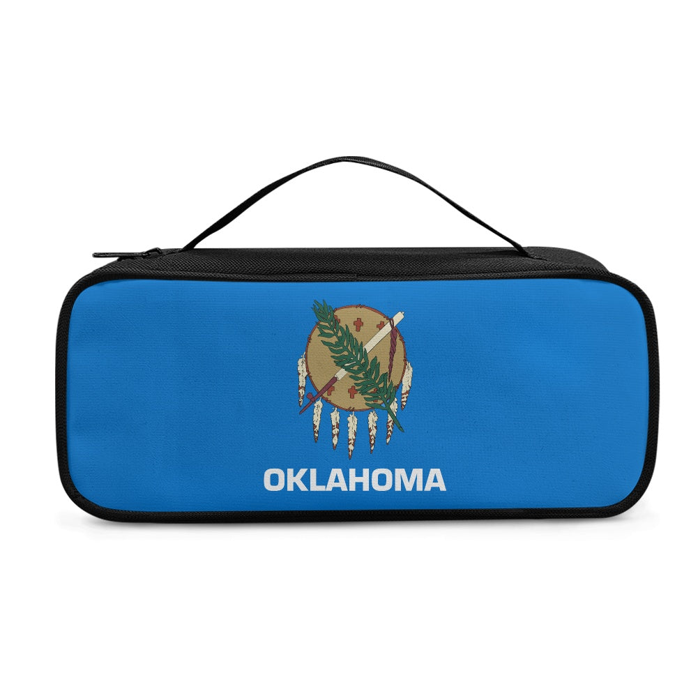 Oklahoma Flag Inspired Stethoscope Storage Bag