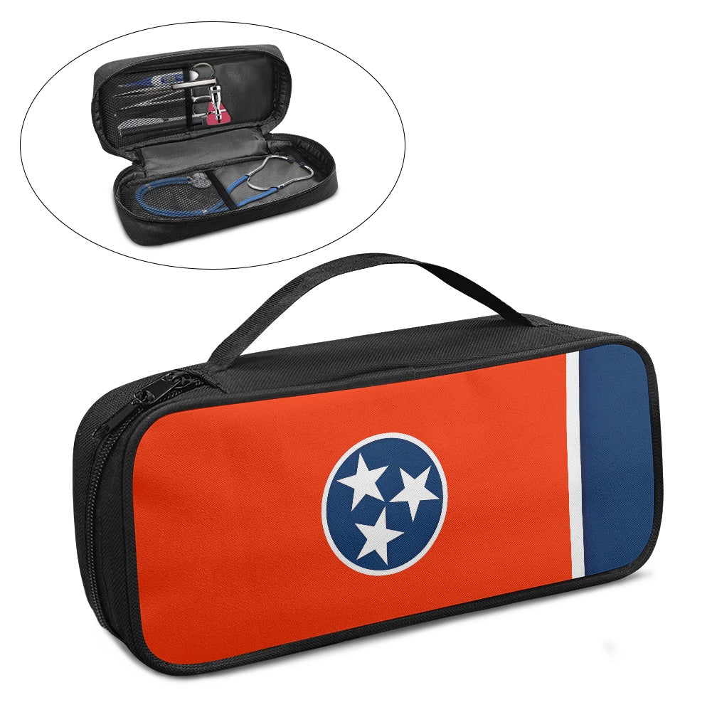 Tennessee Flag Inspired Stethoscope Storage Bag