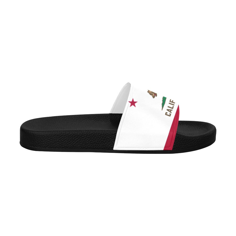 California Flag Inspired Women's Slide Sandals