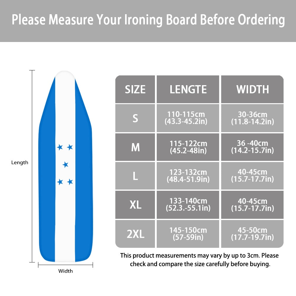 Honduras Flag Ironing Board Cover
