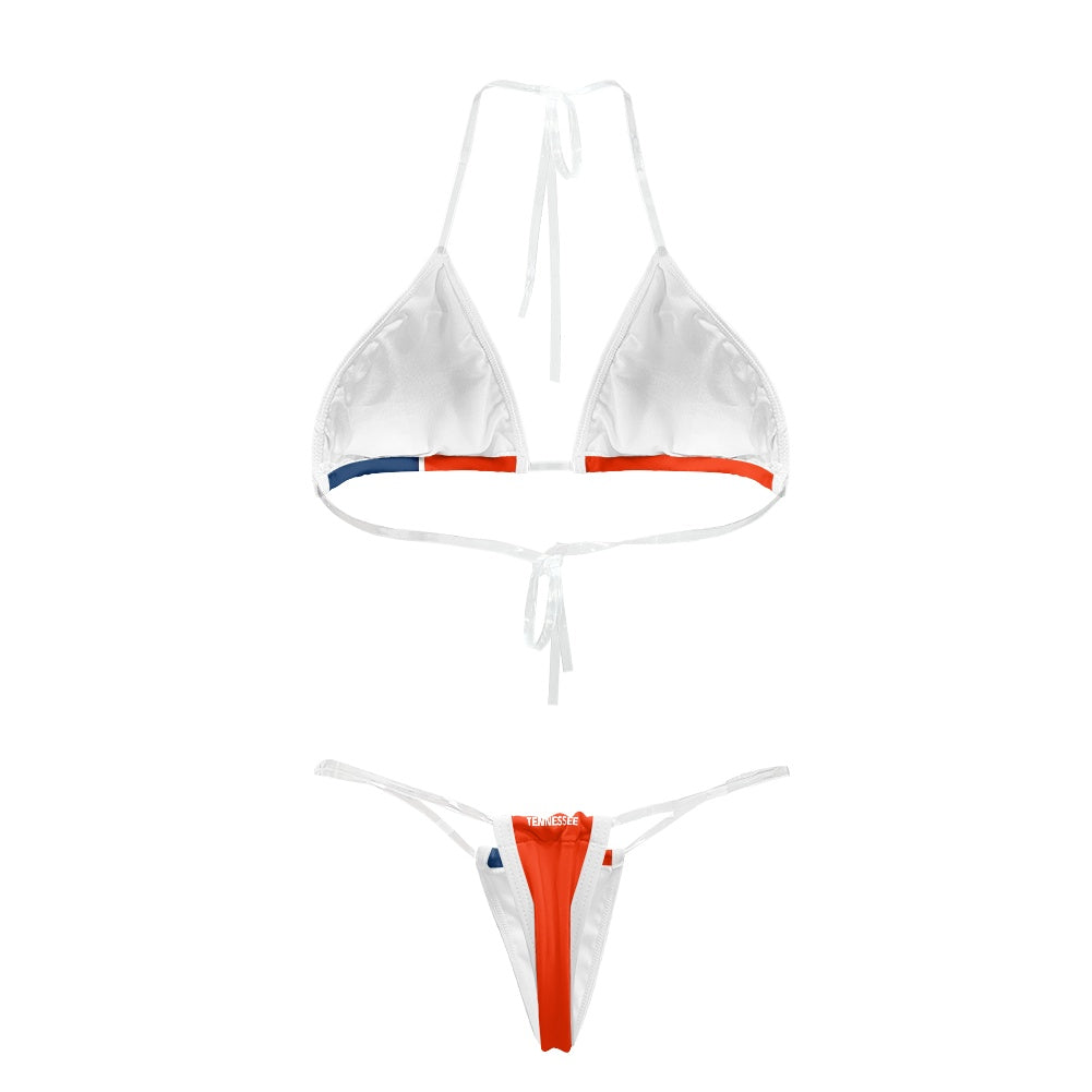 Tennessee Transparent String Thong Bikini