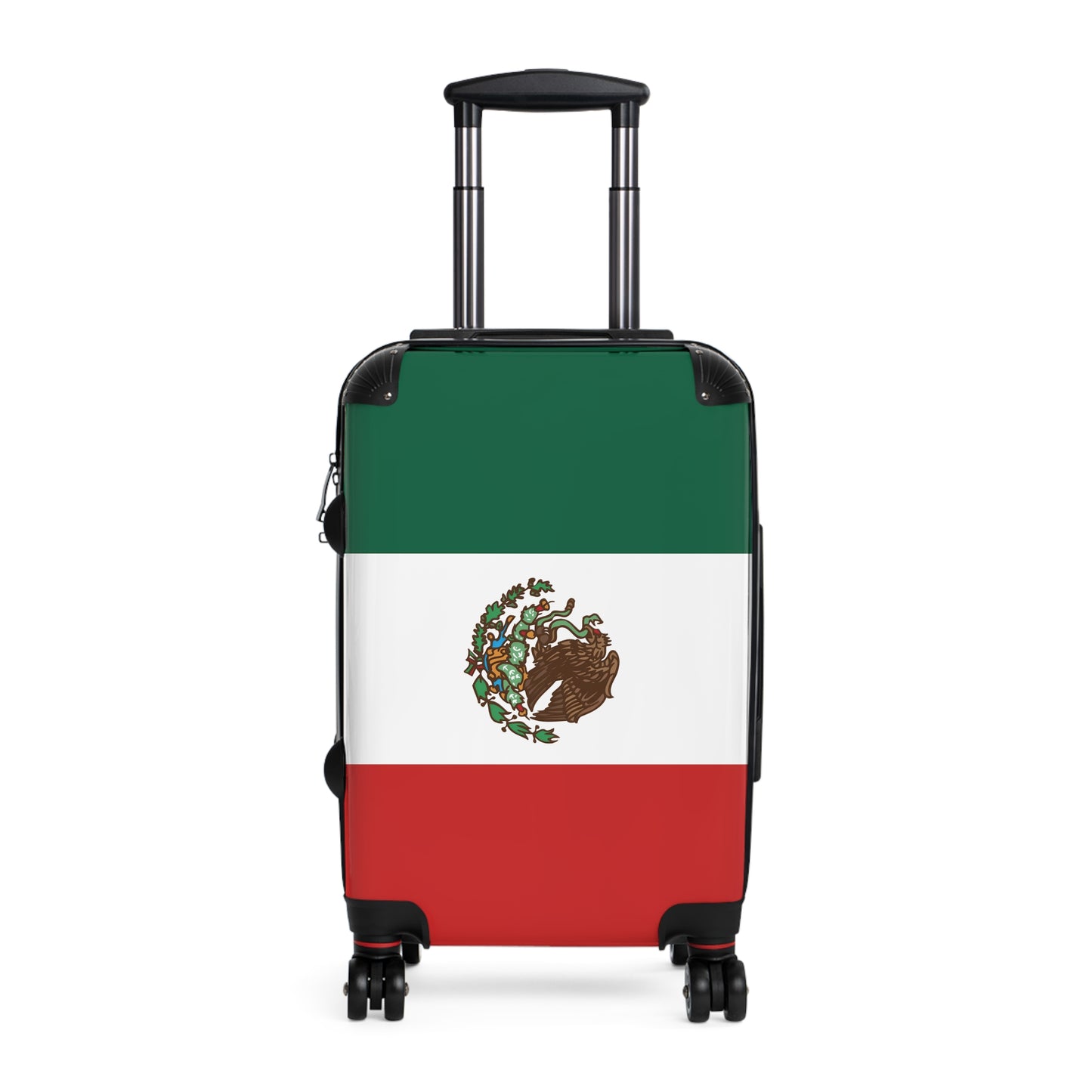 Mexico Flag Inspired Suitcase