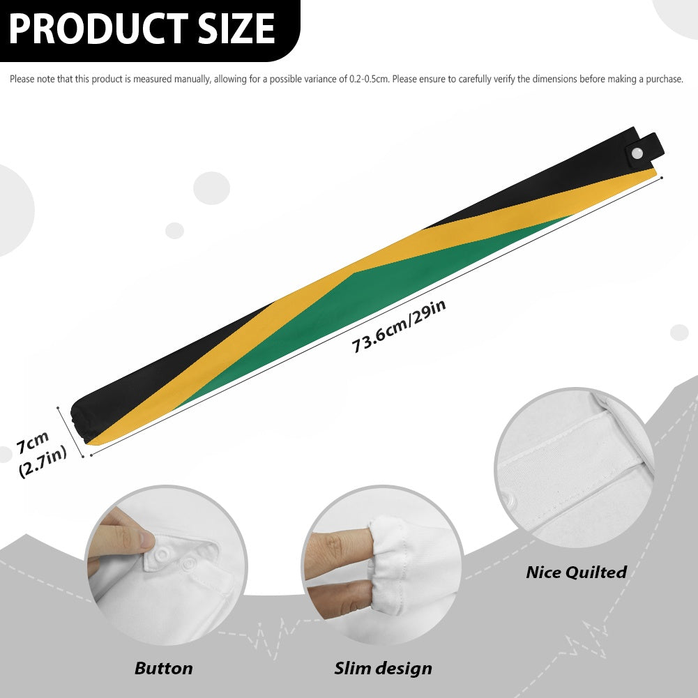 Jamaica Flag Inspired Stethoscope Protective Cover