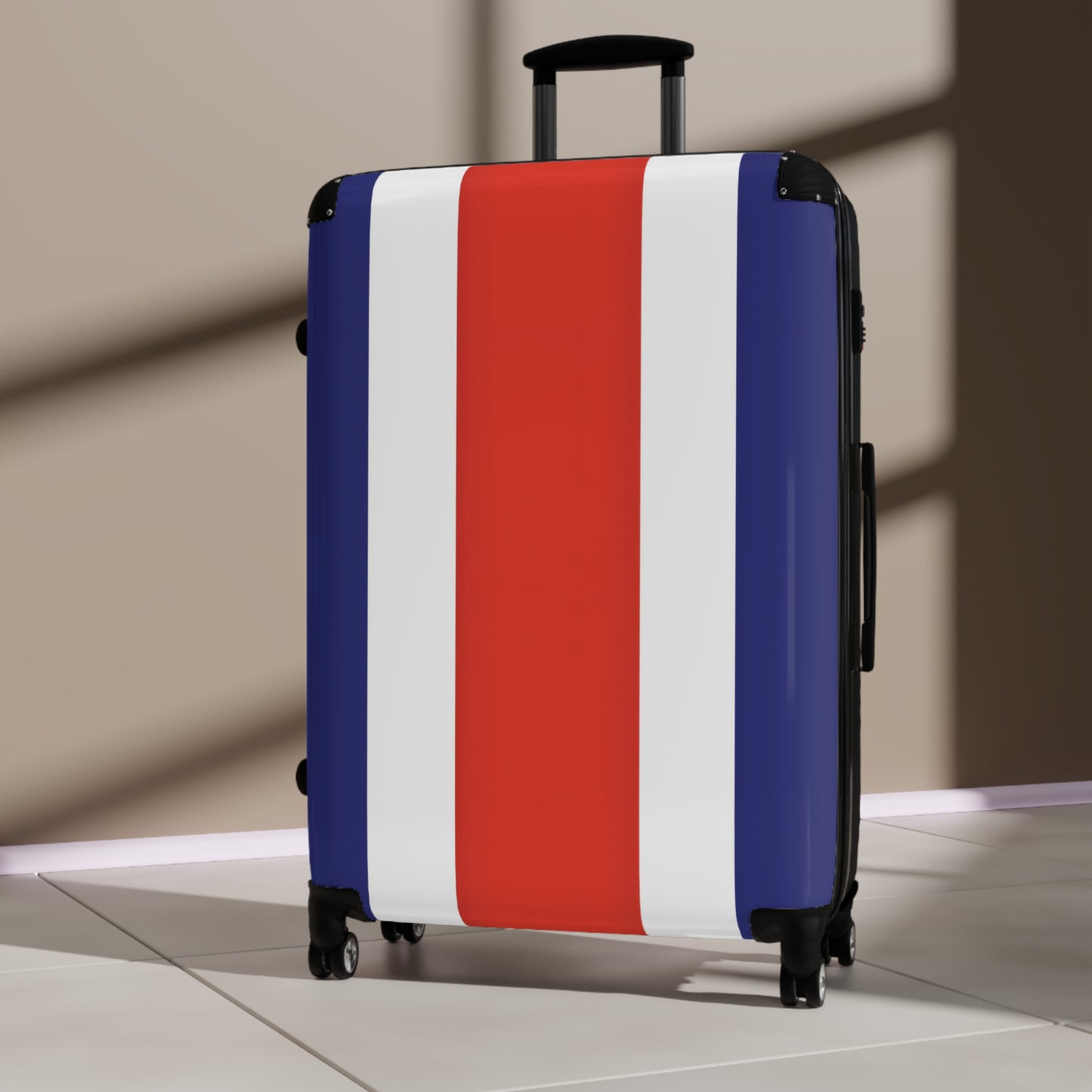 Costa Rica Flag Inspired Suitcase