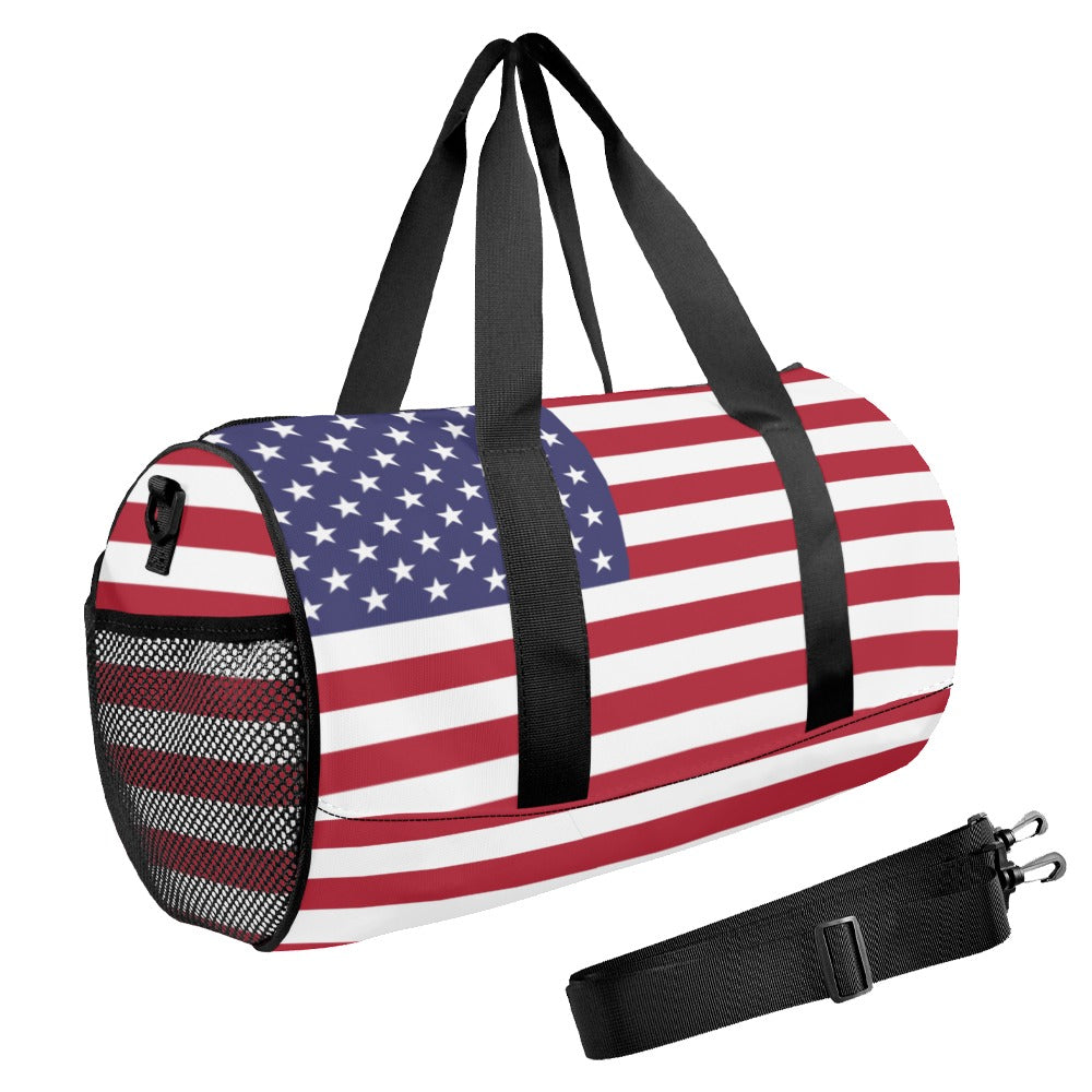 USA/American Flag Inspired Travel Duffel Bag