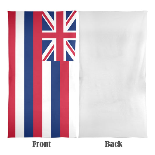 Hawaii Flag Beach Towel 31"x71" (Made in USA)