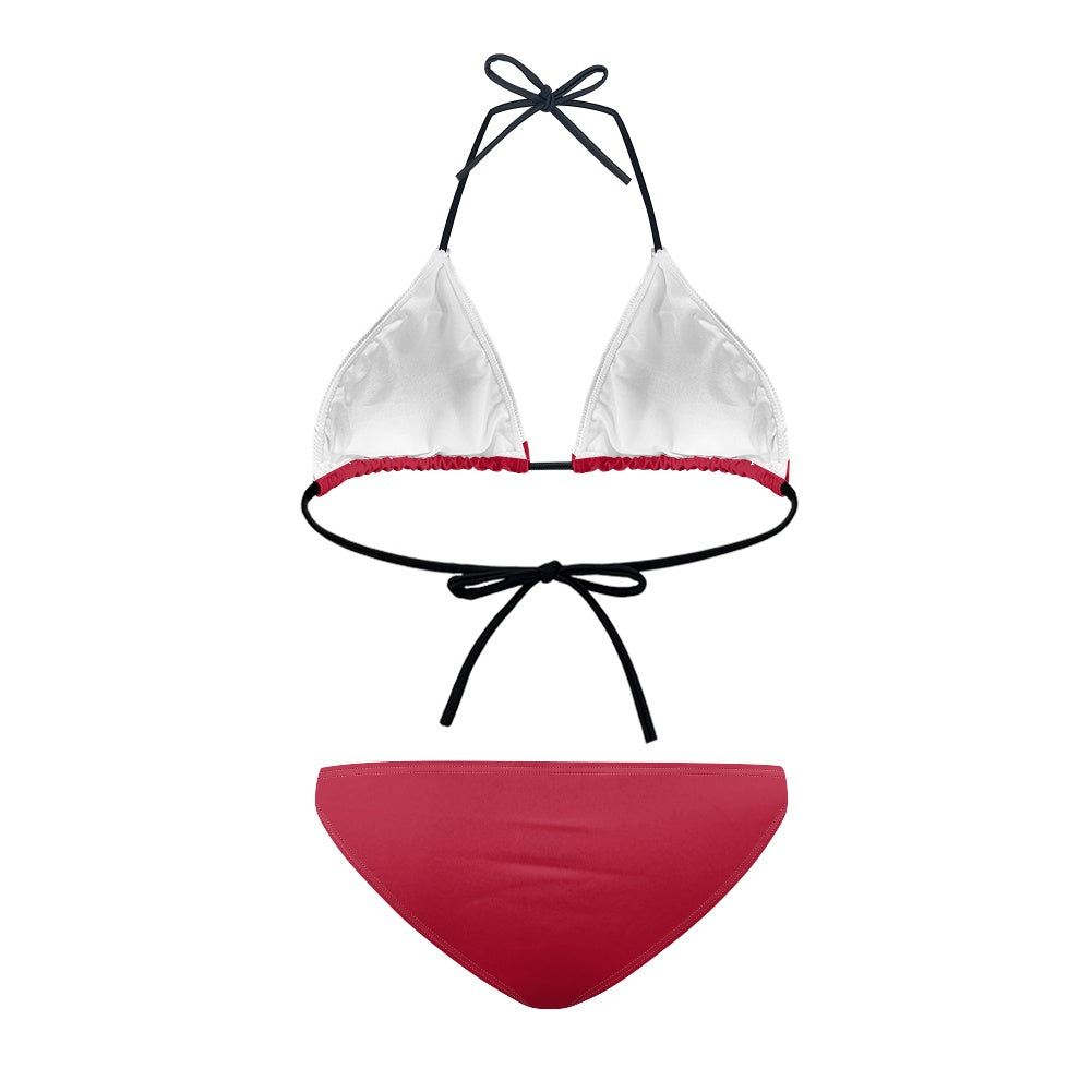 California Flag Inspired Women's Bikini