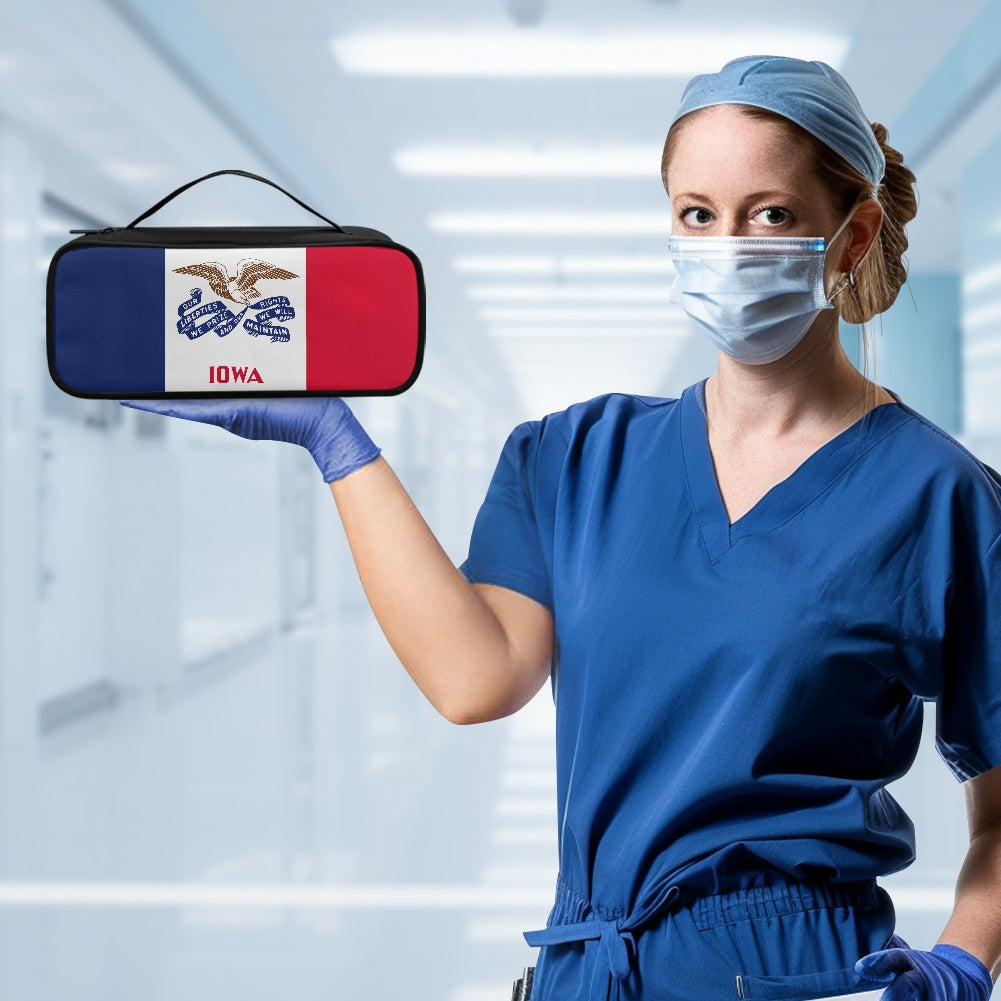 Iowa Flag Inspired Stethoscope Storage Bag