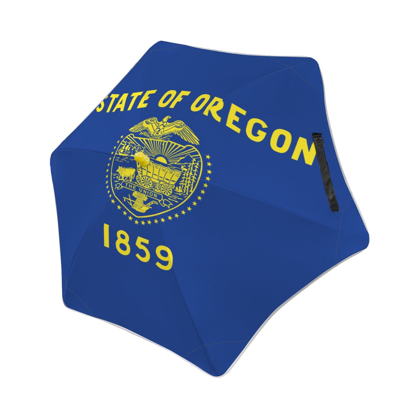 Oregon Flag Inspired Kids Safe Round Corner Umbrella