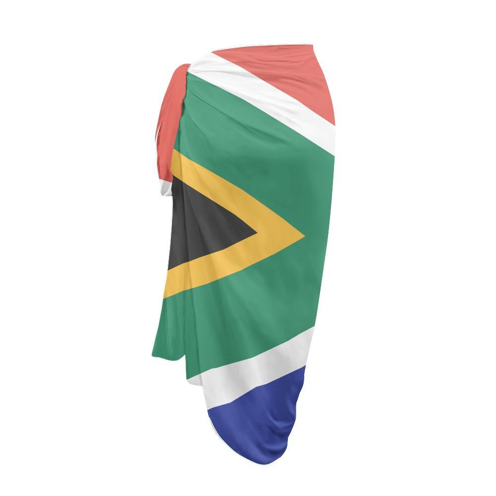 South Africa Flag Inspired Bikini Cover-Up