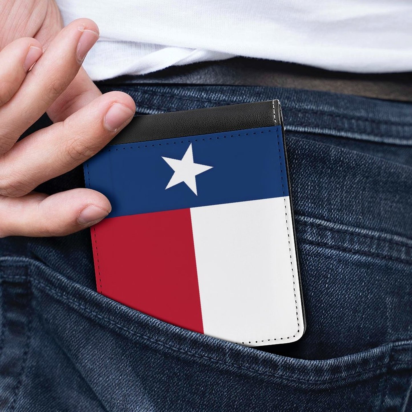 Texas Flag and Come and Take It Flag Inspired Men's Wallet
