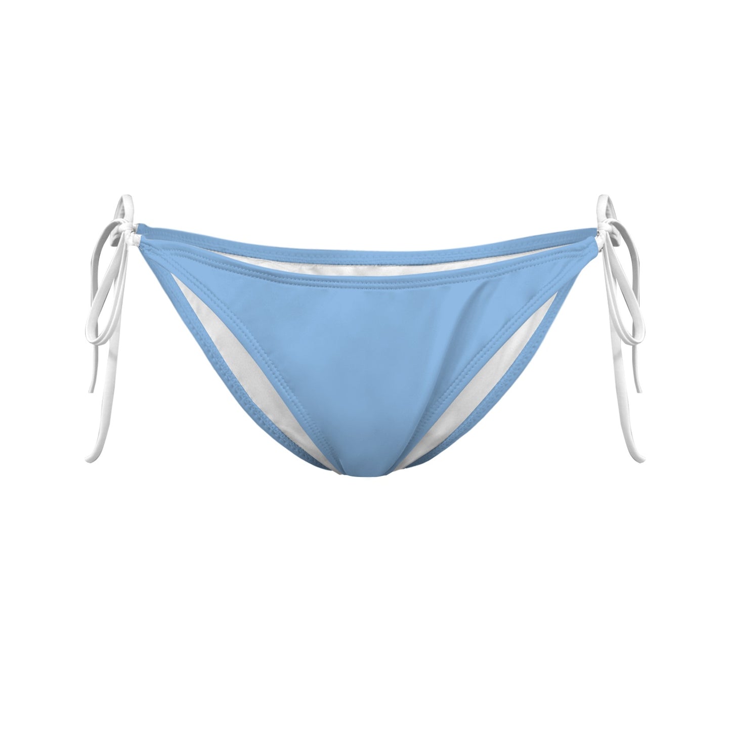 Argentina Flag Inspired Side-Tie Bikini Bottom