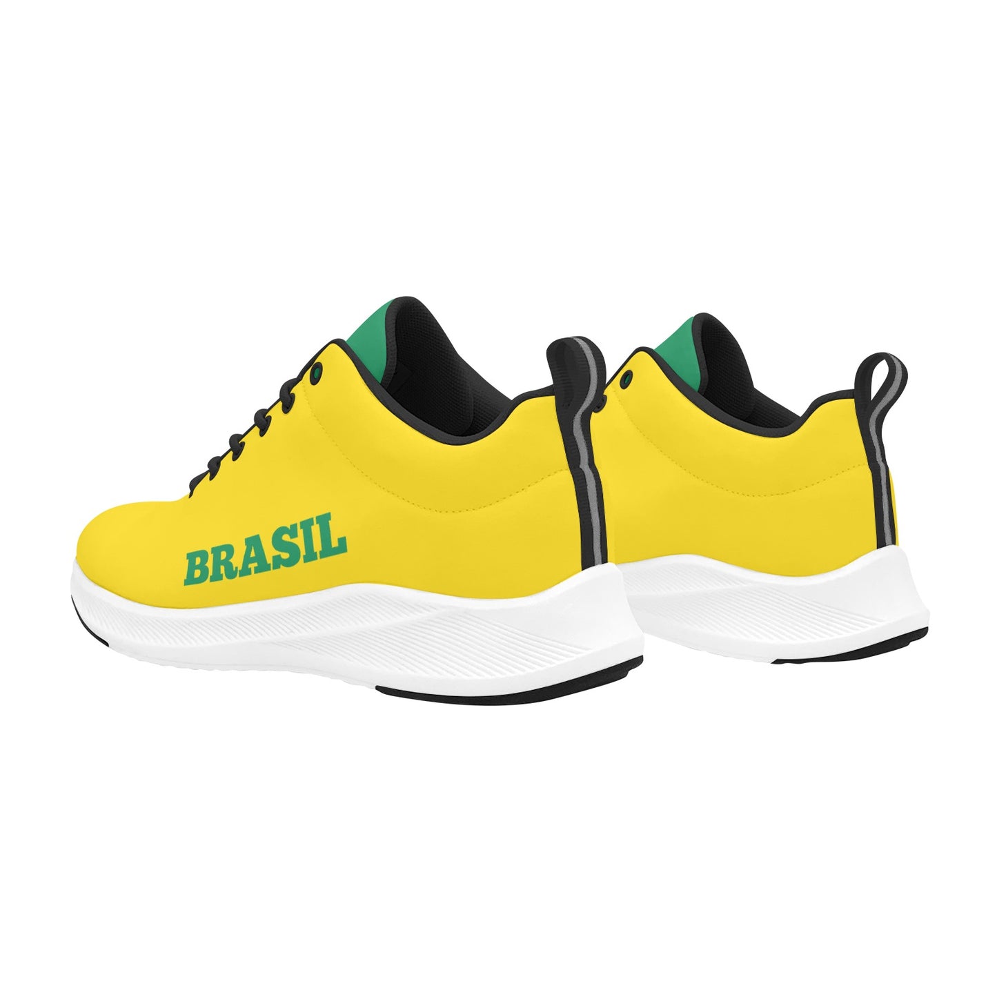 Brazil Flag Inspired Men's Alpha Running Shoes