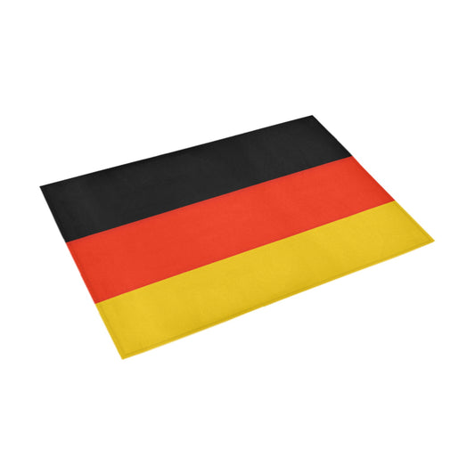 Germany Flag Inspired Doormat 30" x 18" (Sponge Material)