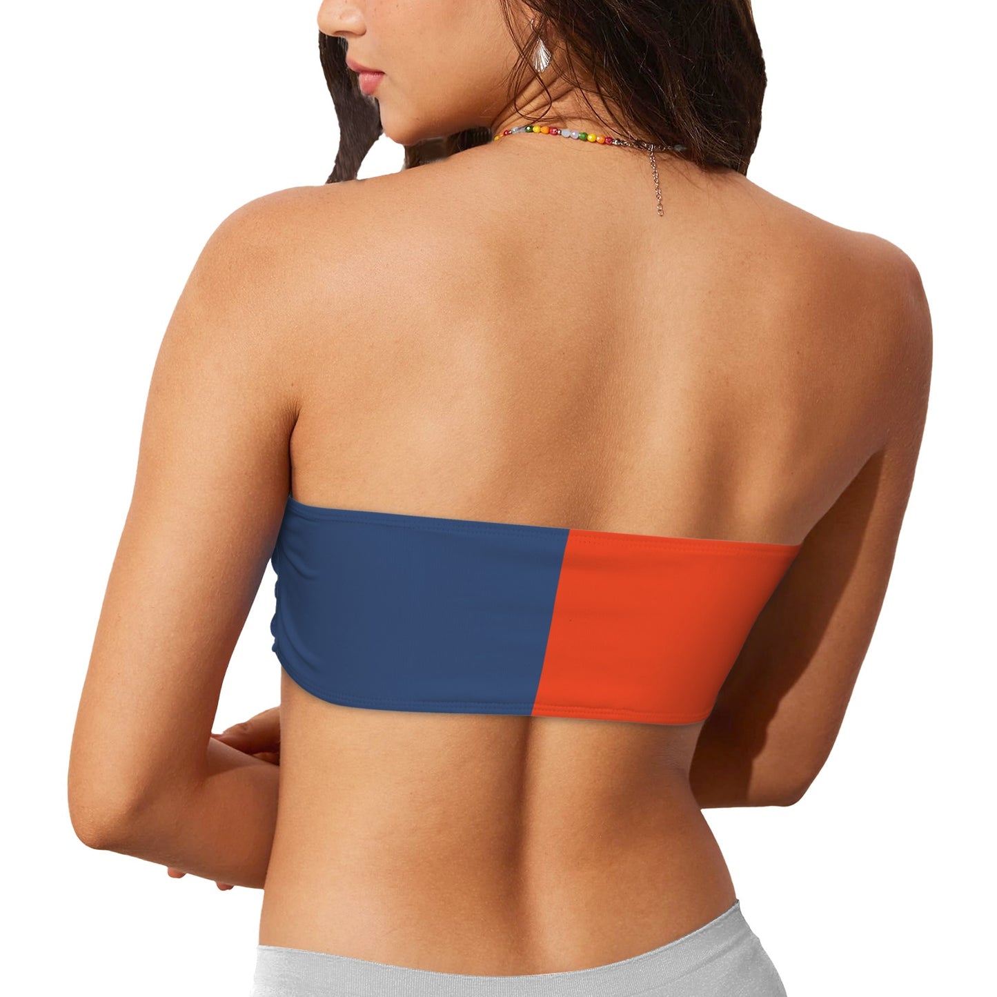 Tennessee Flag Inspired Bandeau Tube Bikini Top