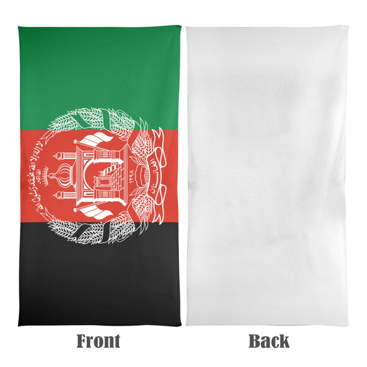 Afghanistan Flag Inspired Beach Towel 31"x71"(NEW) | Ships from USA